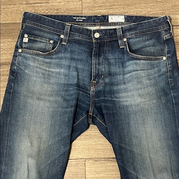AG Jeans The Matchbox Slim Straight Dark Wash Denim – Men’s Size 36 - Picture 2 of 5